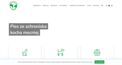 Desktop Screenshot of krzesimow.schronisko.com